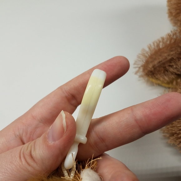 Bear Plush Toy, Dog Plush Toy, Squirrel Plush Keychain, Lot of 3 Stuffed Animals - Picture 14 of 15